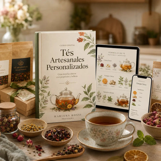 Tés Artesanales Personalizados + 5 Bonos de Regalo 🎁